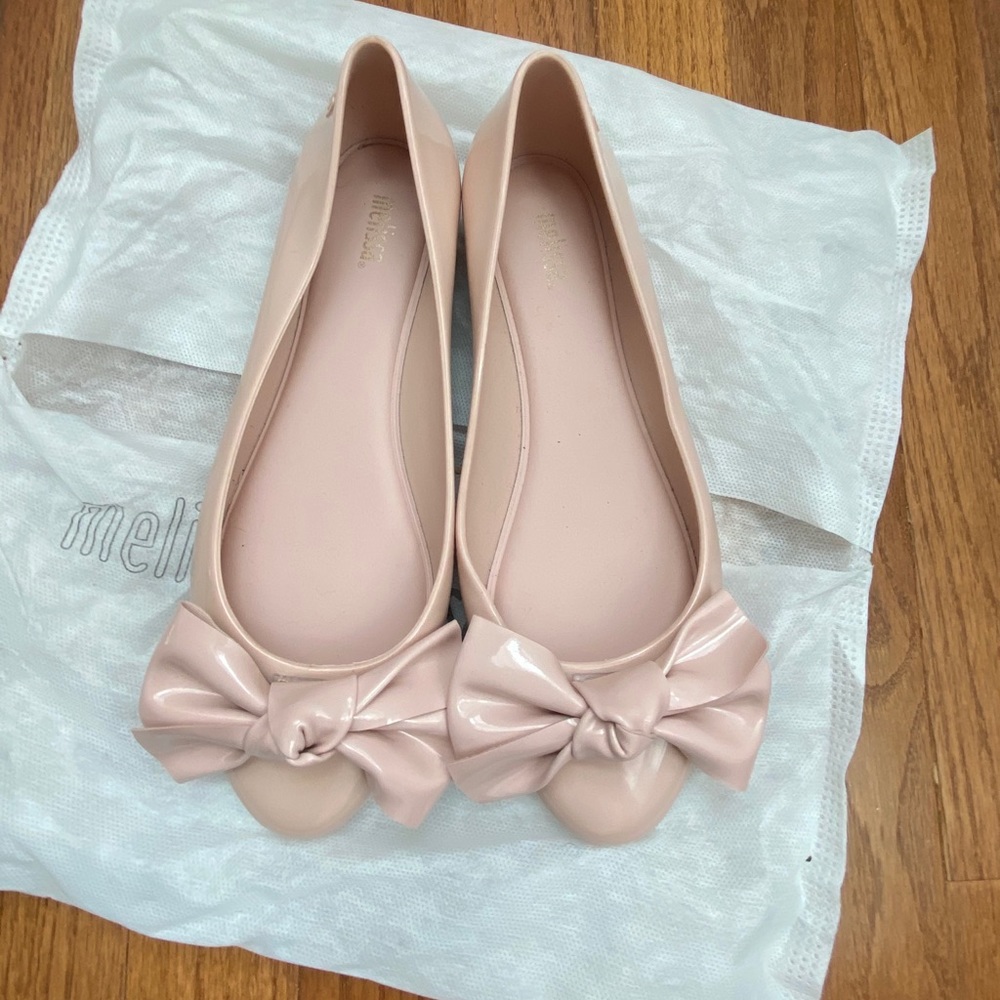 Melissa Women’s Blush Ballet Flat size 7